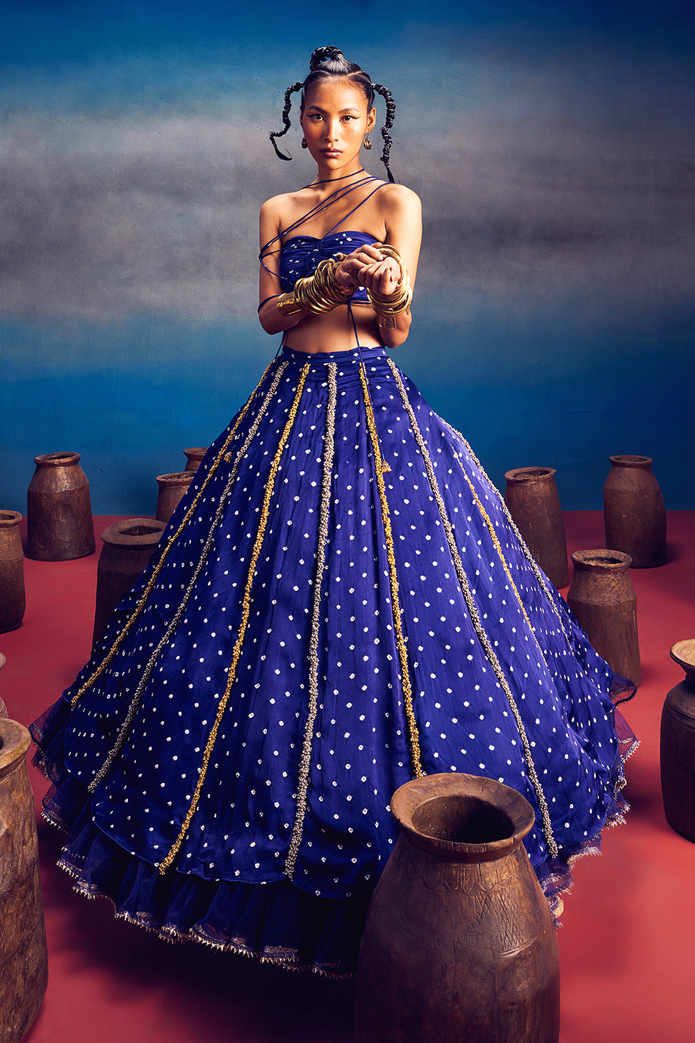 Aparna-Blue Lehnga