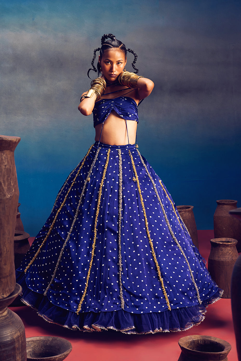 Aparna-Blue Lehnga