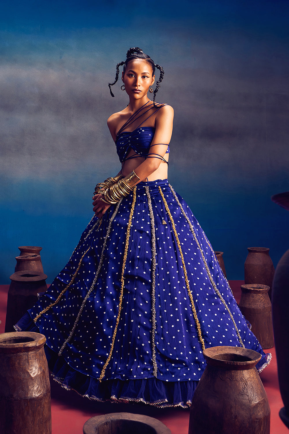 Aparna-Blue Lehnga