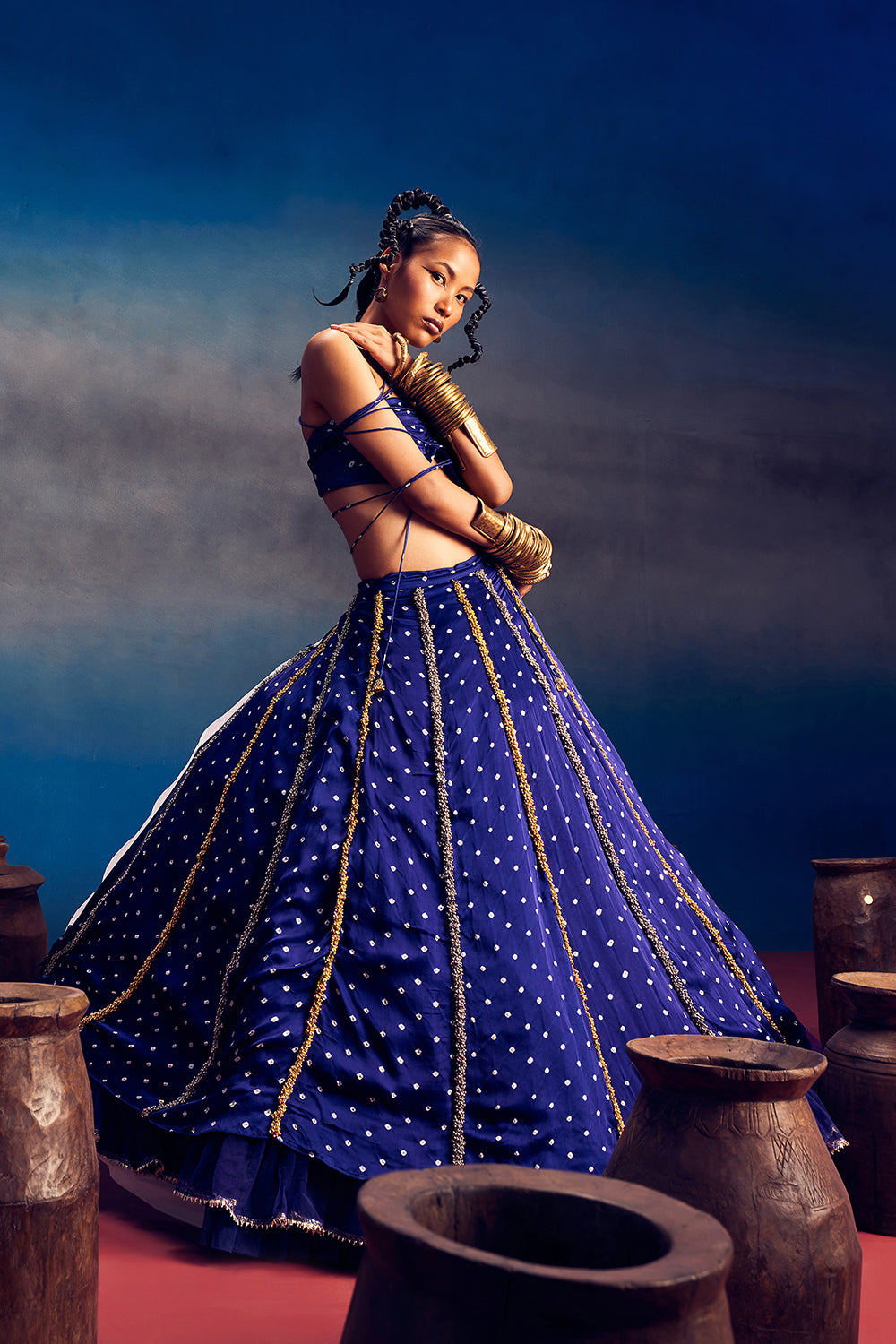 Aparna-Blue Lehnga