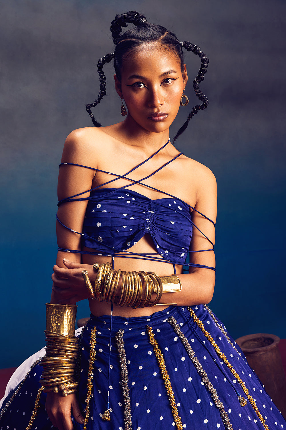 Aparna-Blue Lehnga