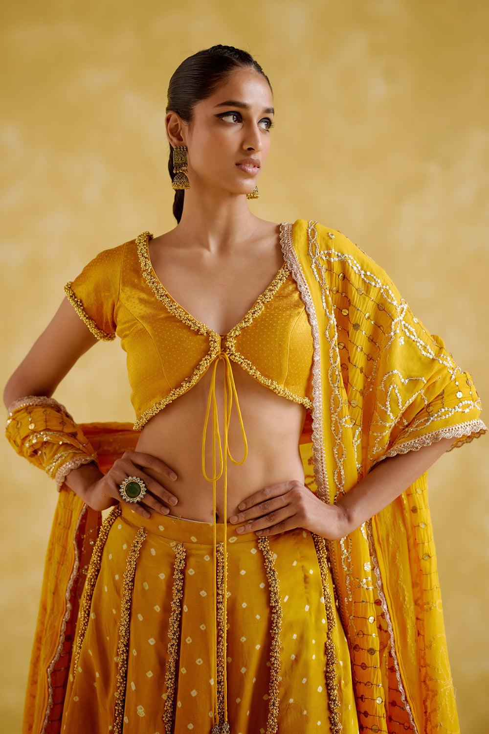 Aparna-Yellow Lehnga