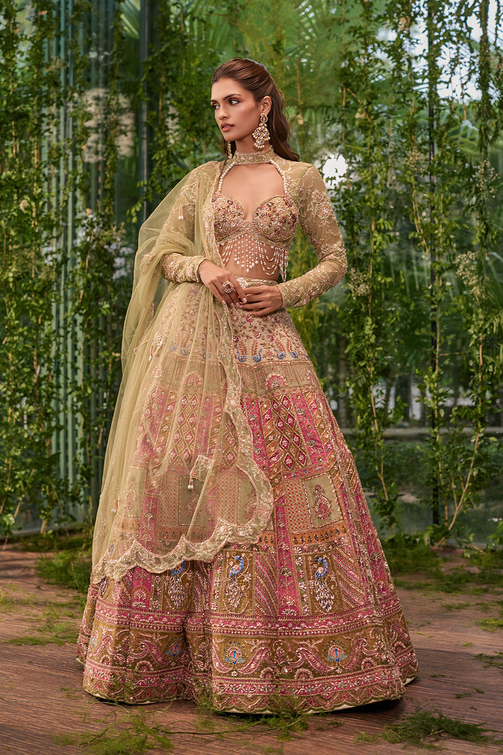 Aranya- The Forest Symphony Lehenga