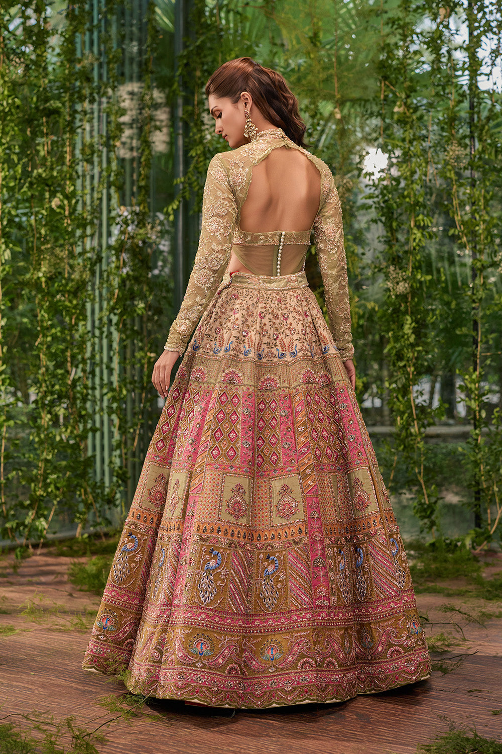 Aranya- The Forest Symphony Lehenga