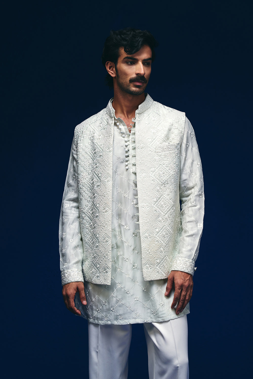 Astral Nehru Jacket Set