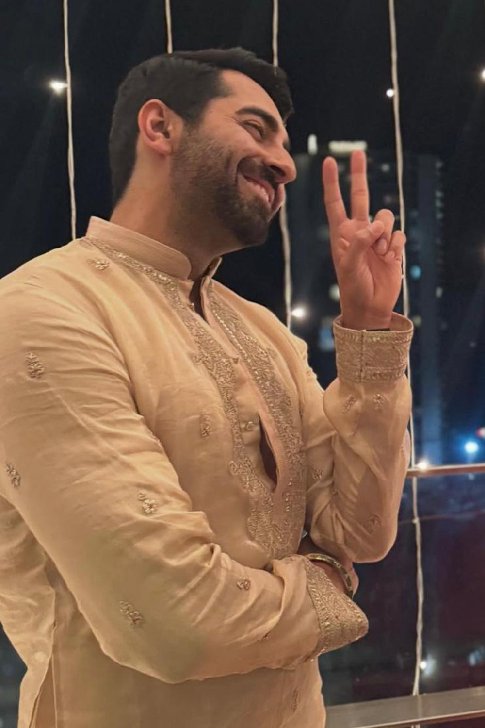 Ayushmann Khuranna in Nawab Kurta Set