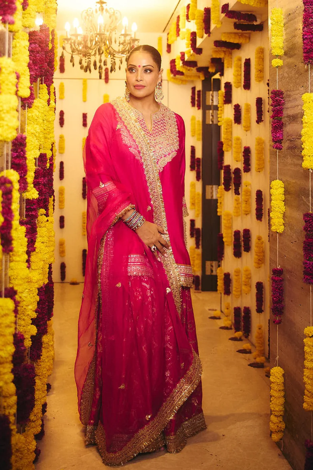 Bipasha Basu in Shahida Sharara Set