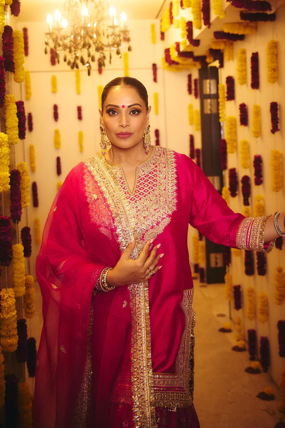 Bipasha Basu in Shahida Sharara Set