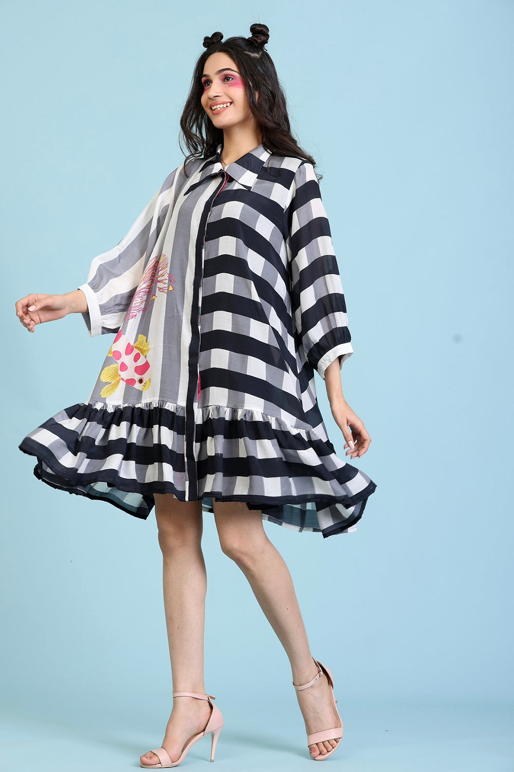 Black and white Dress