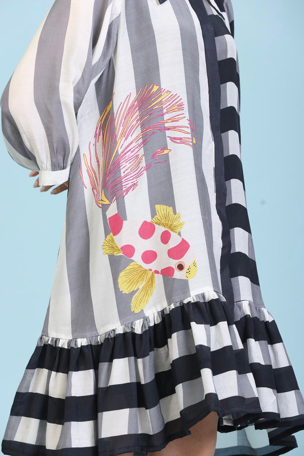 Black and white Dress