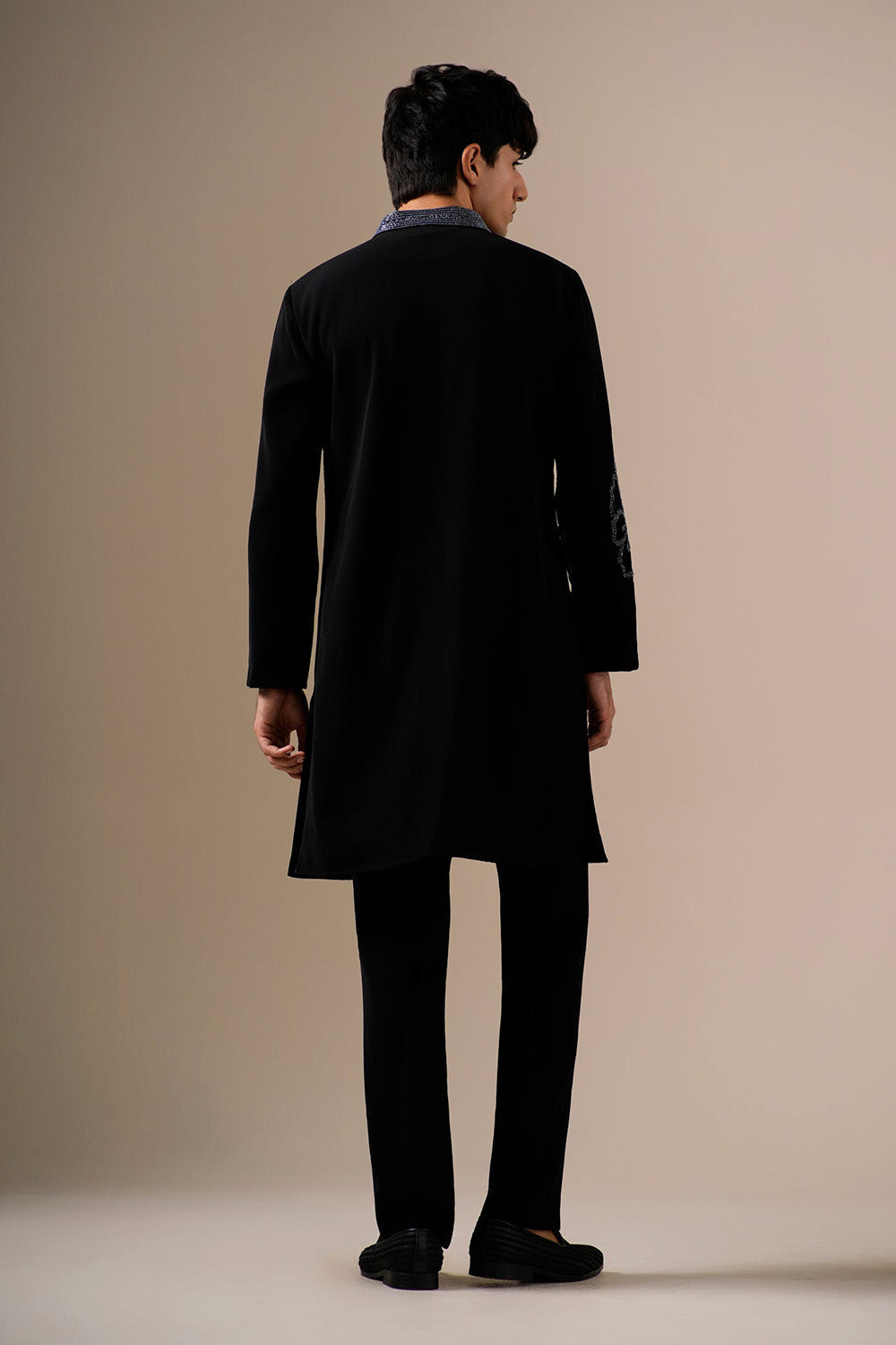 Black Mirage Kurta Set