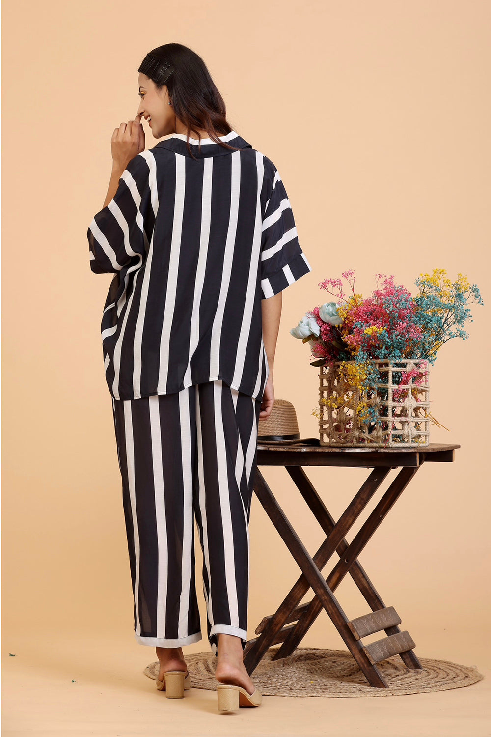 Black and White Co-ord Set