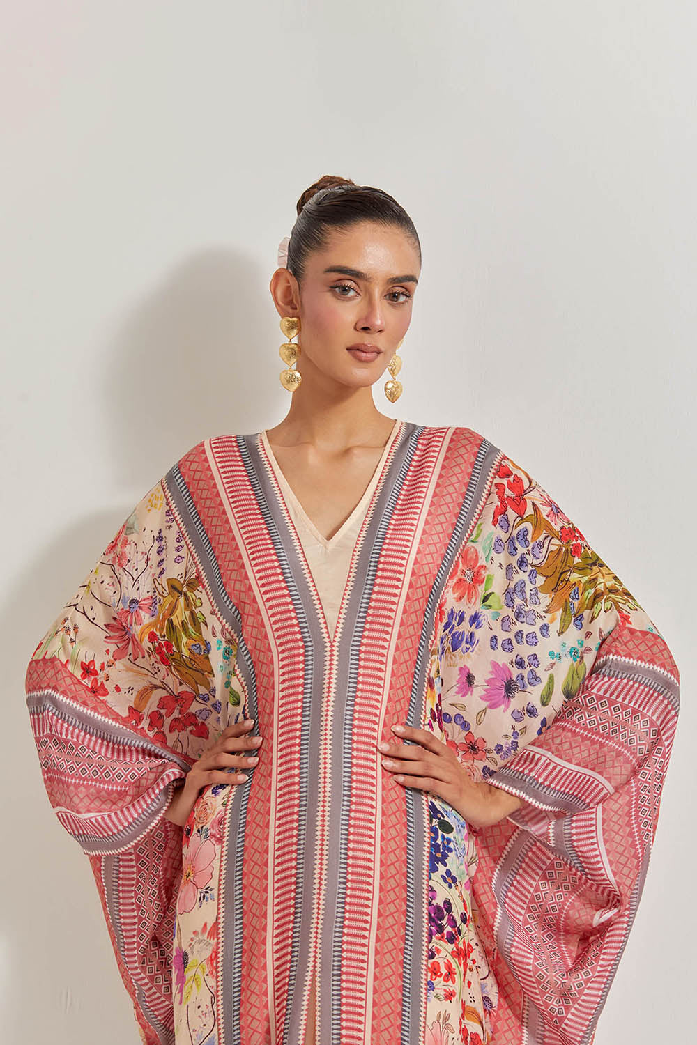 Blooming Burst  Kaftan