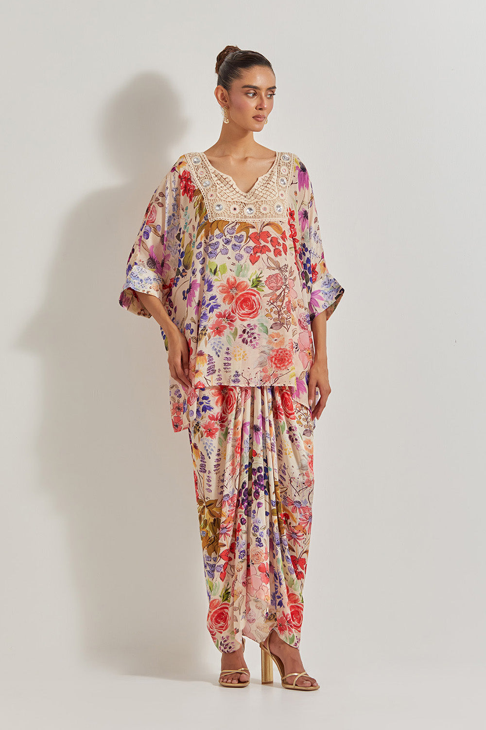 Blooming Burst Skirt Set