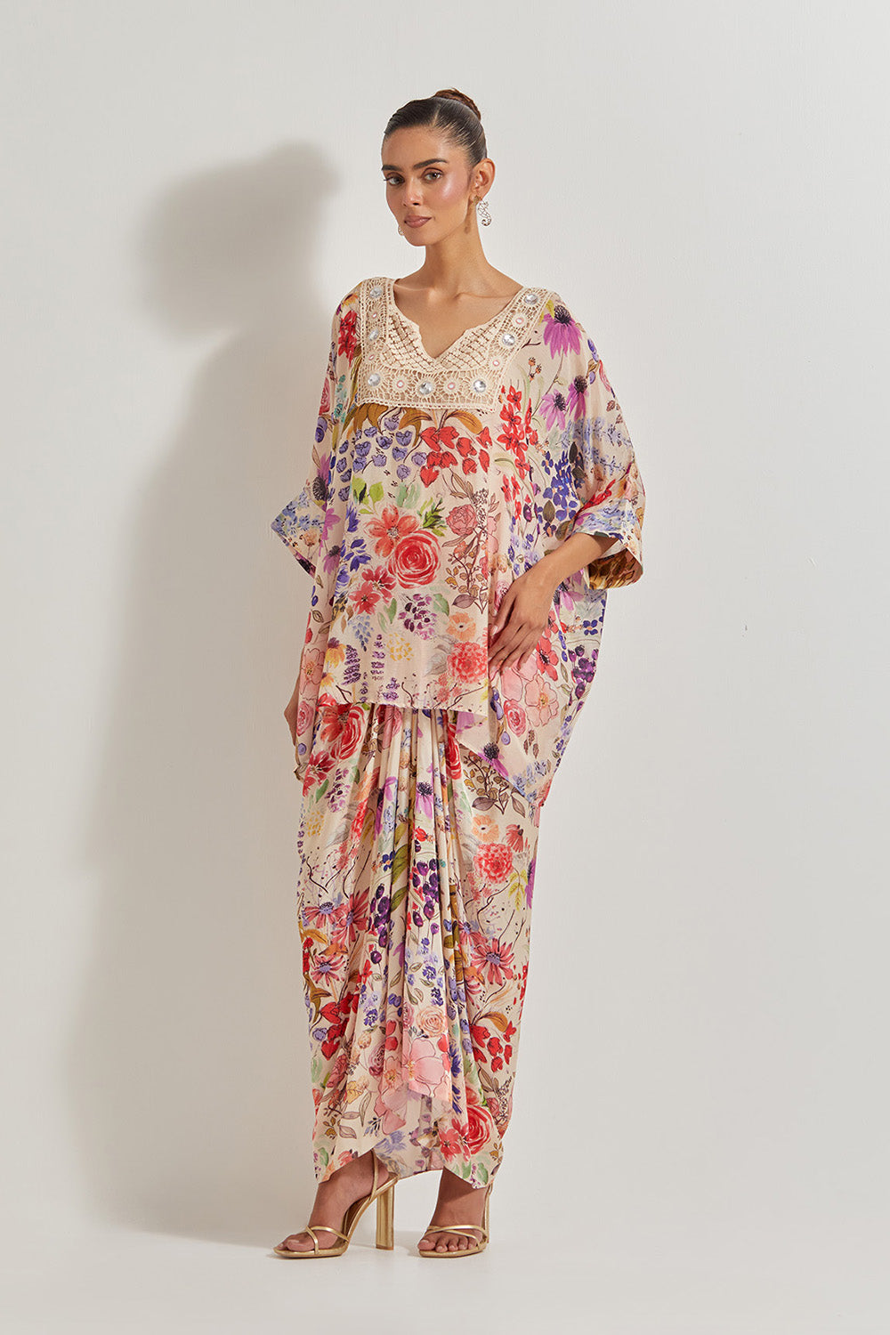 Blooming Burst Skirt Set