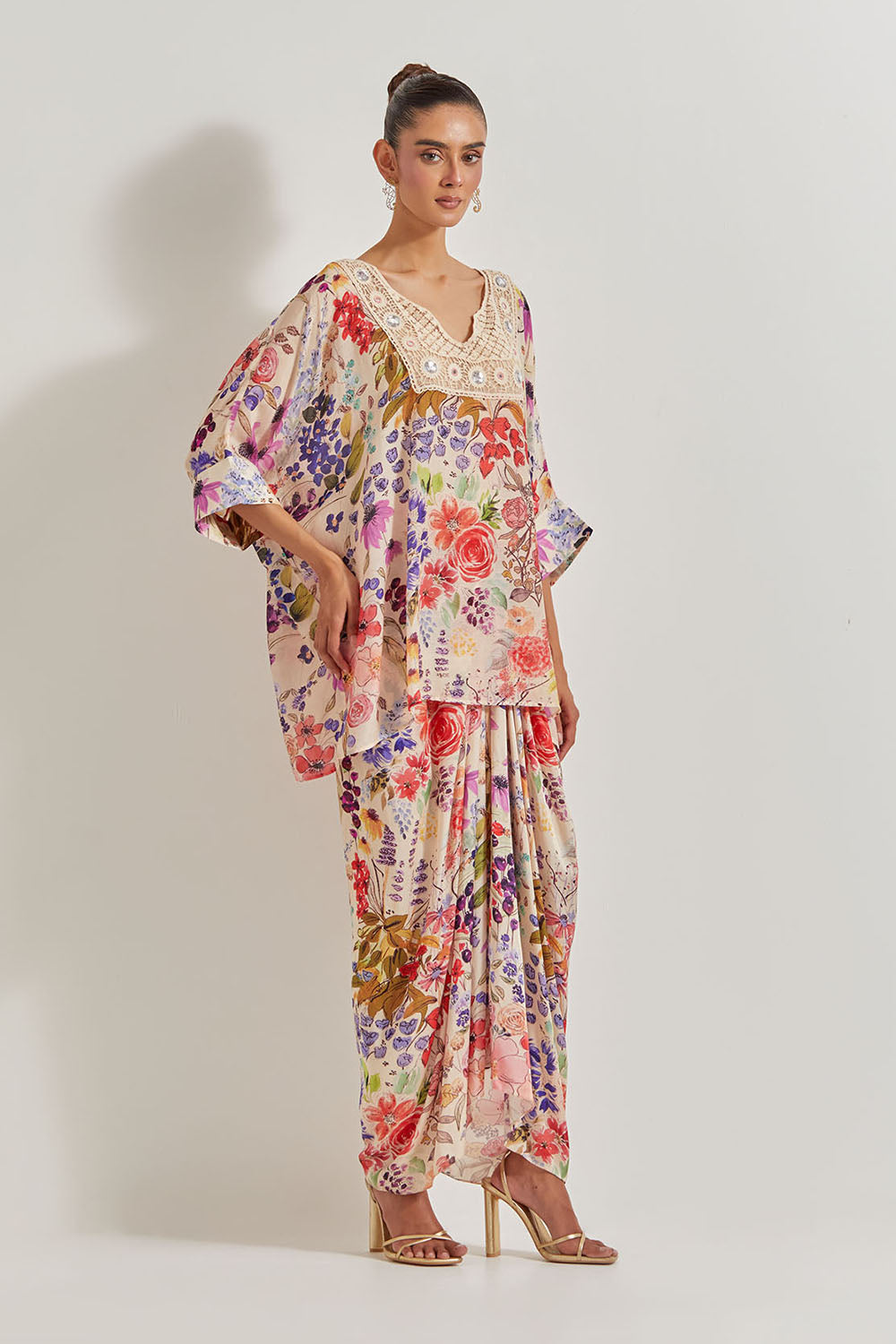 Blooming Burst Skirt Set