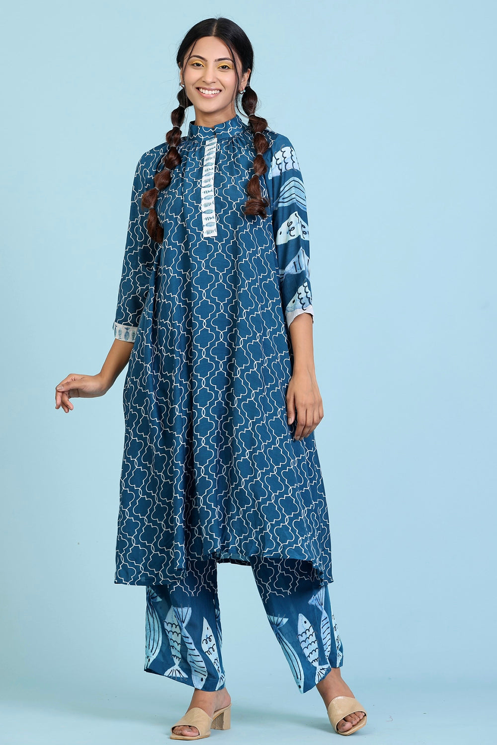 Blue Kurta Set