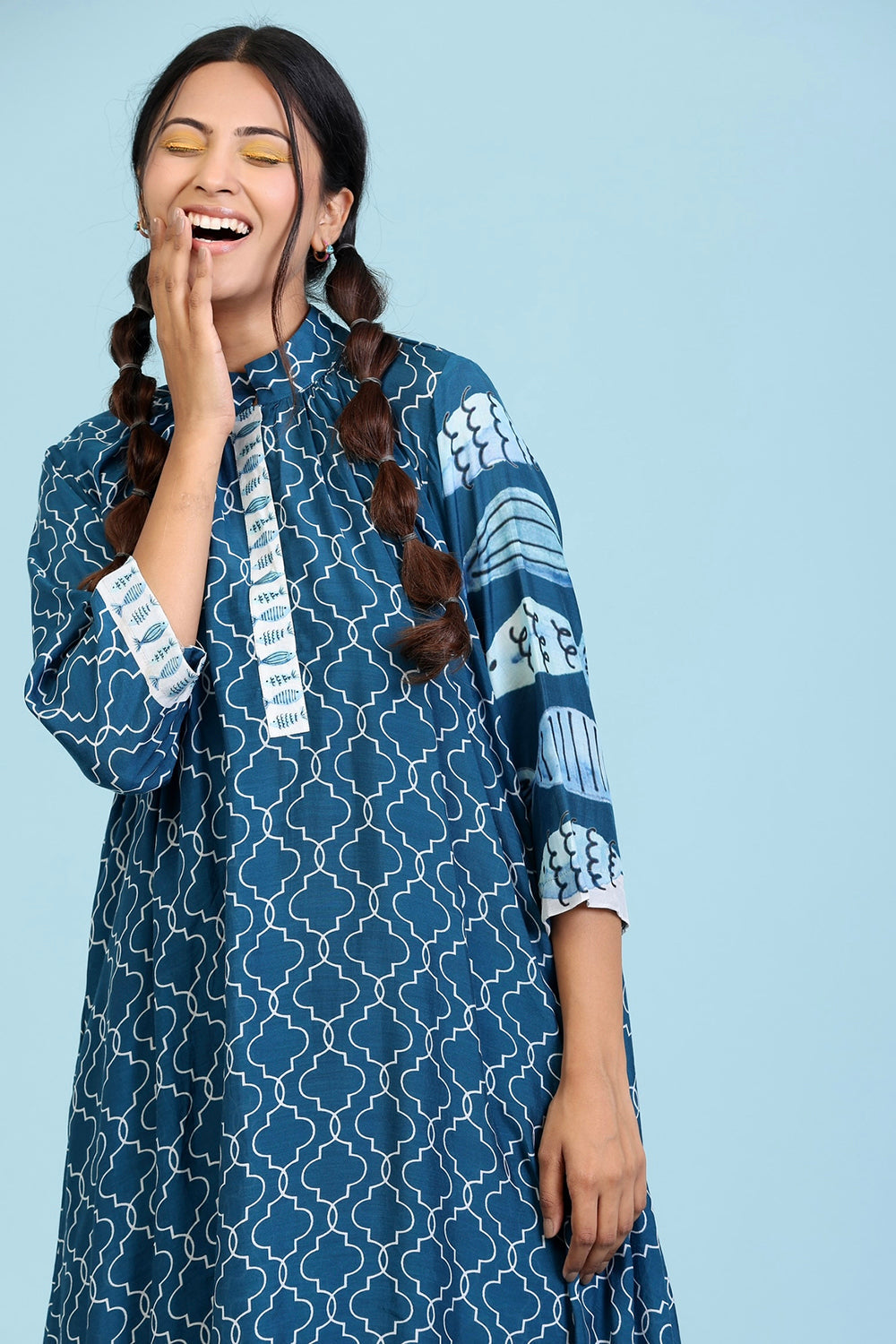 Blue Kurta Set