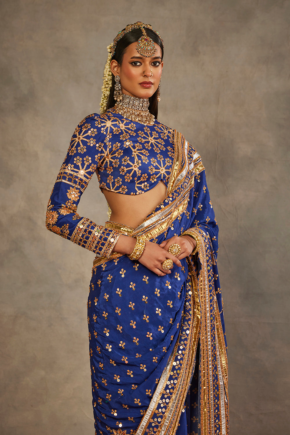 Blue Sarees