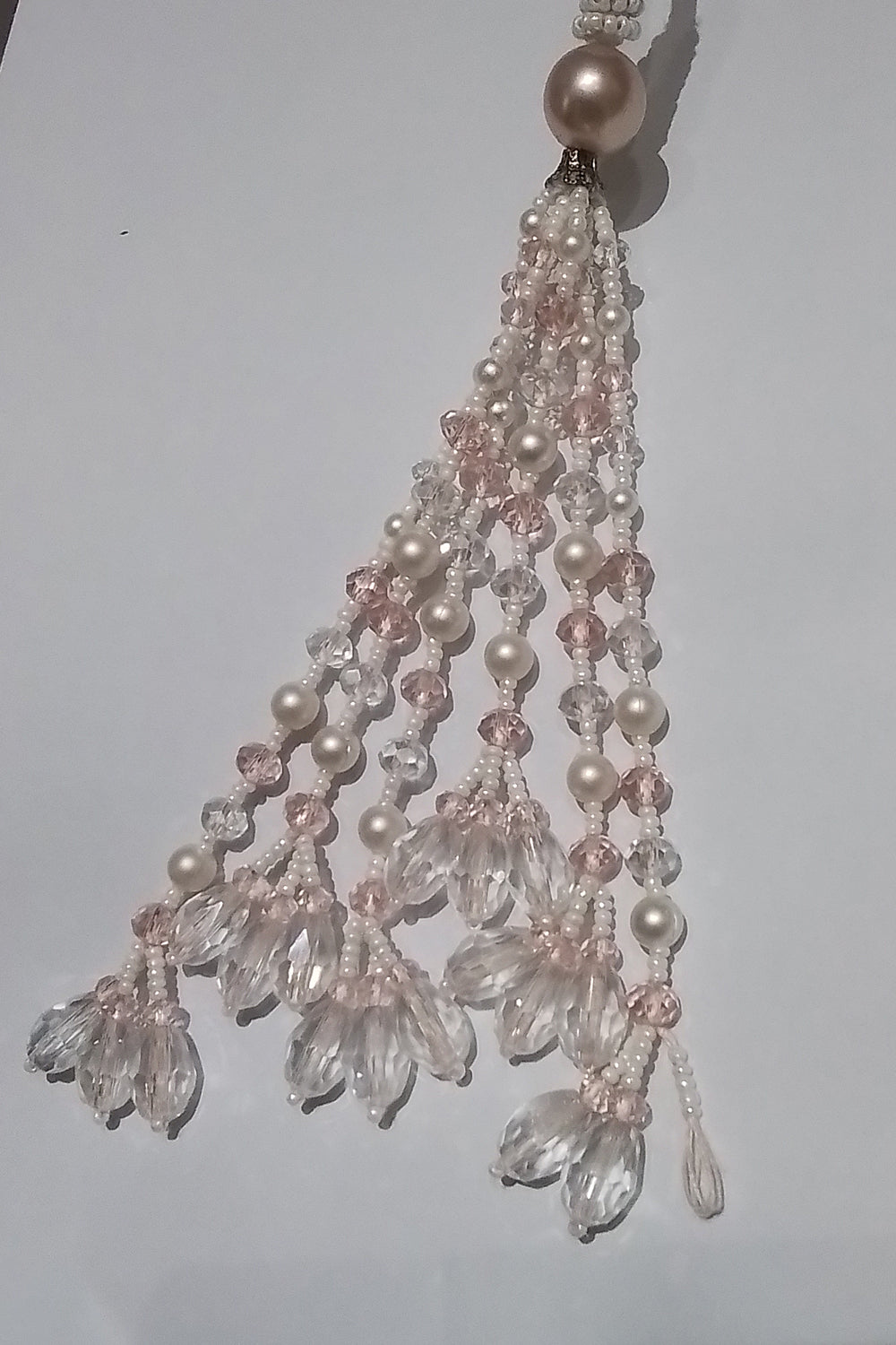 Blush Pink Net Saree