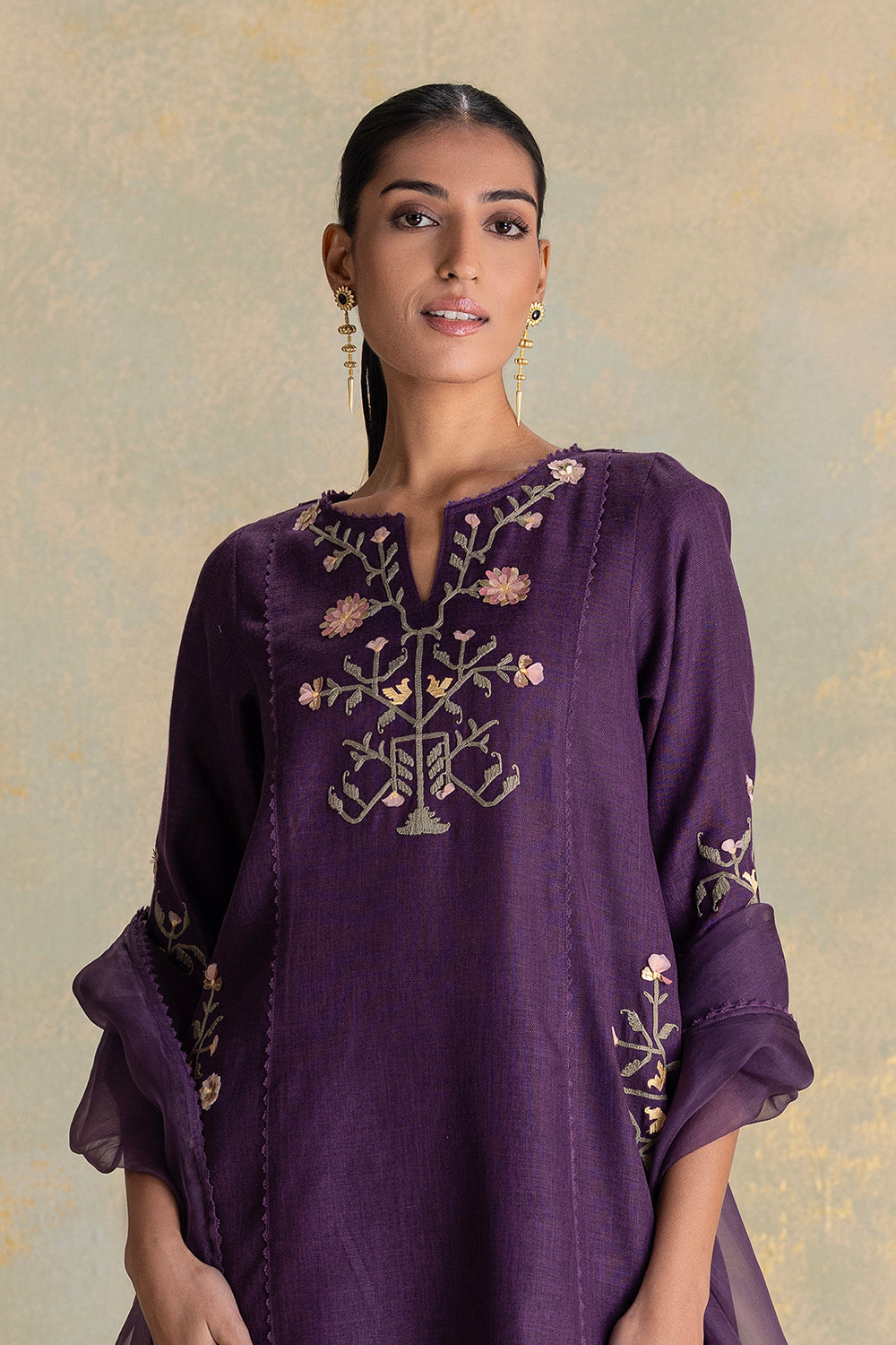 Candlelit Blooms Fly Free Tunic Set