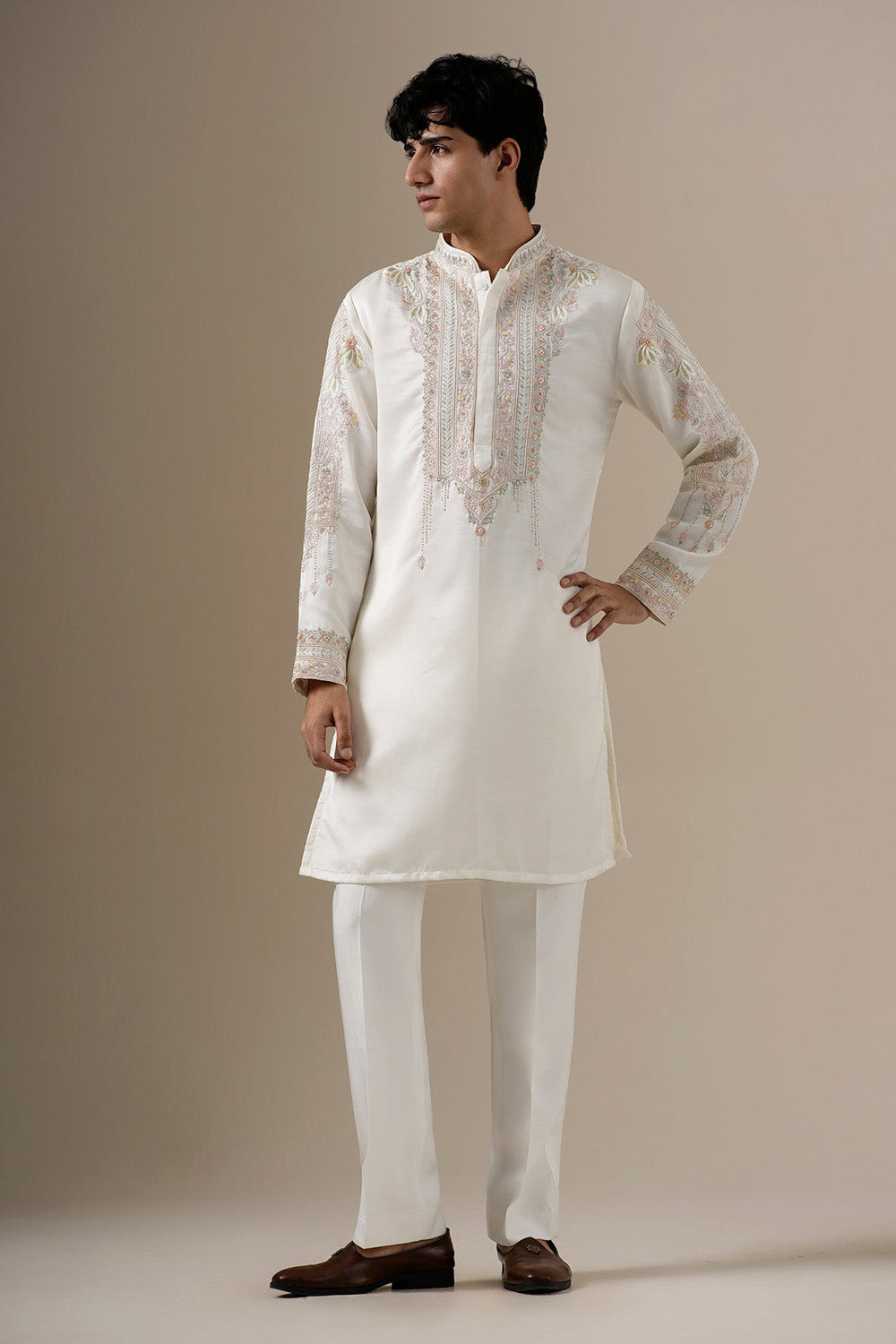 Celestial Ivory Kurta Set
