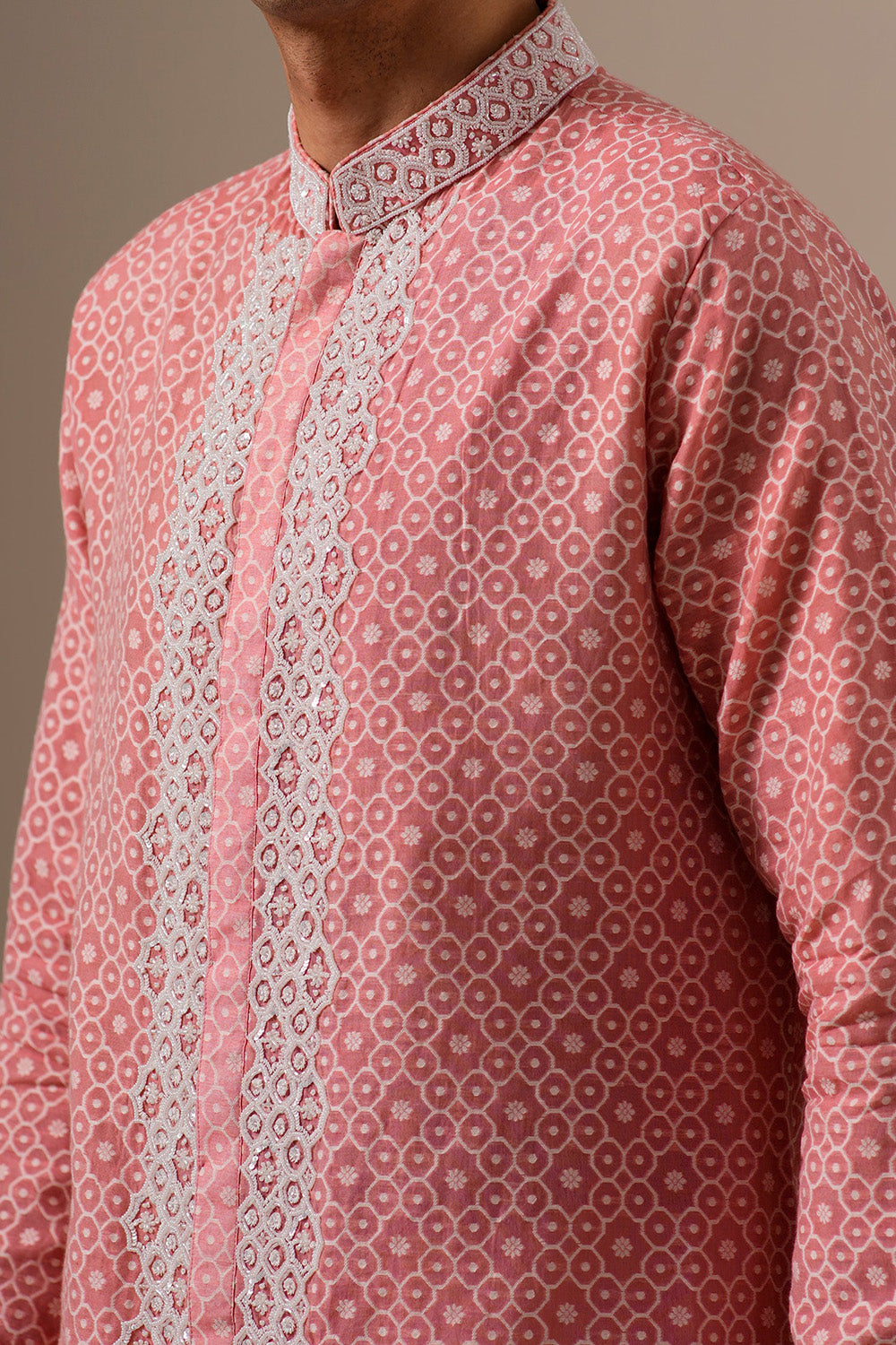 Cerise Glow Kurta Set