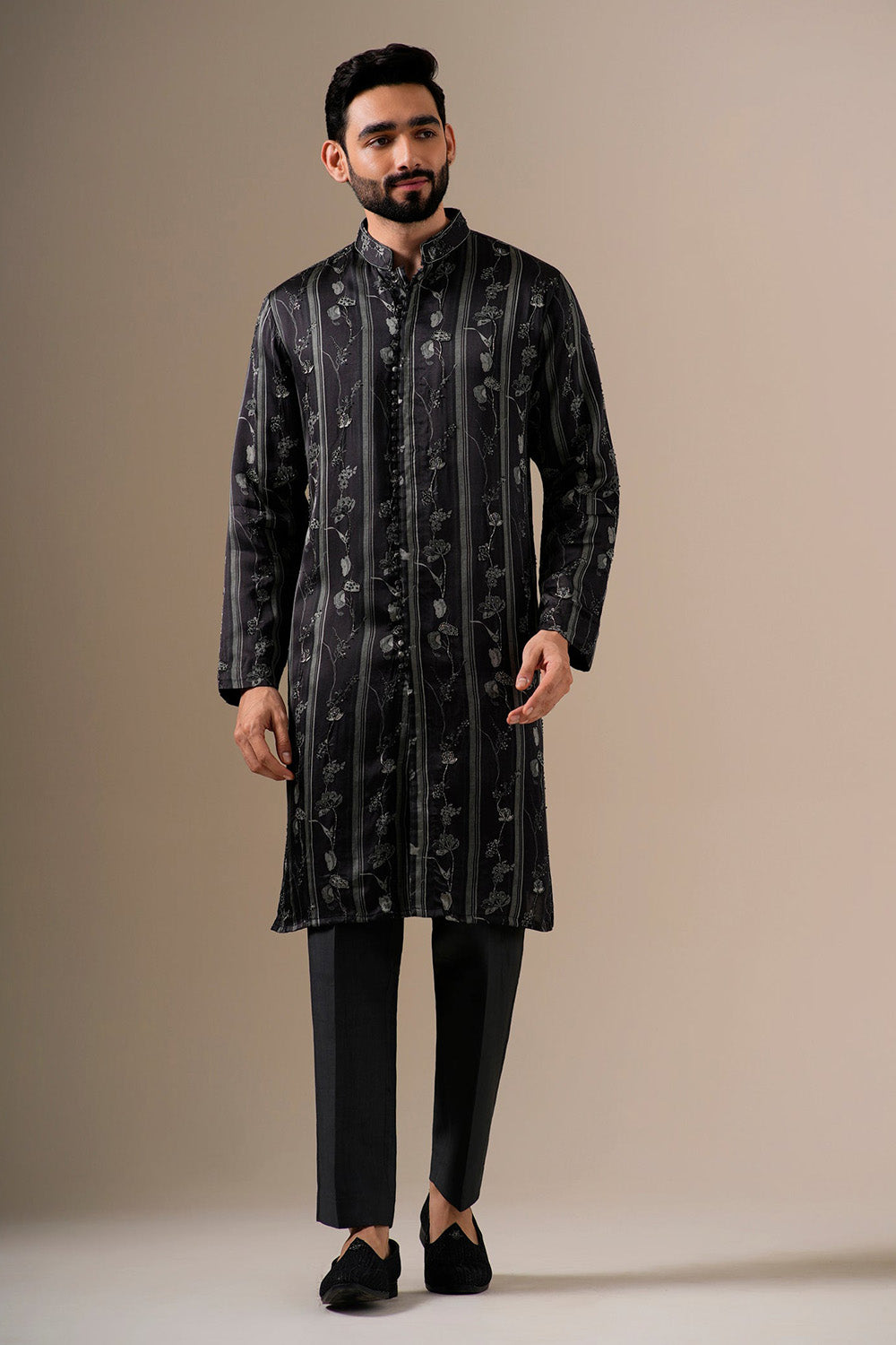 Charcoal Mist Kurta Set