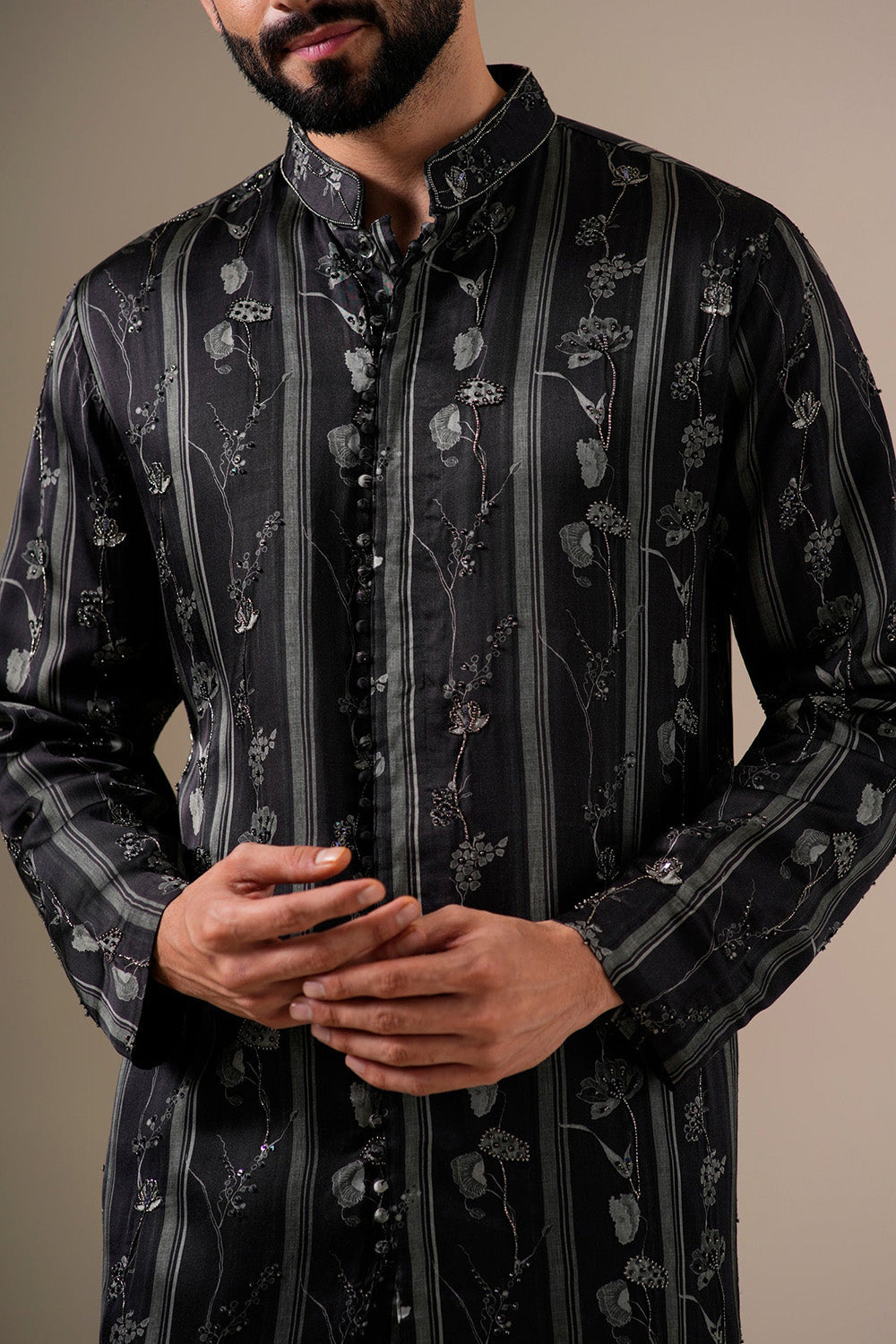 Charcoal Mist Kurta Set