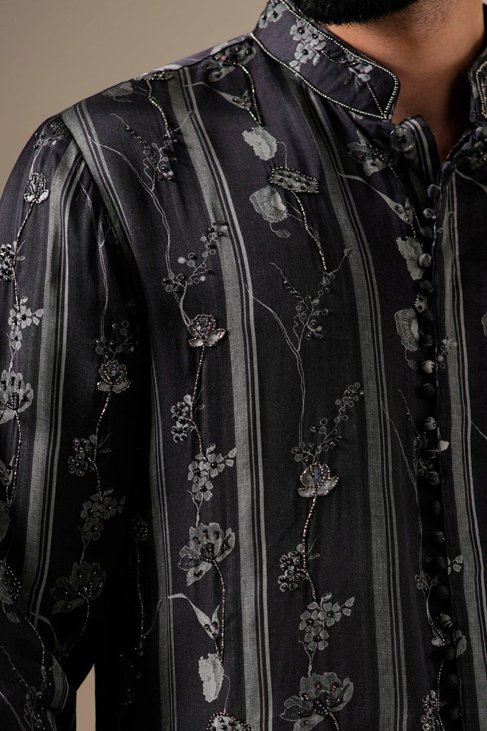 Charcoal Mist Kurta Set