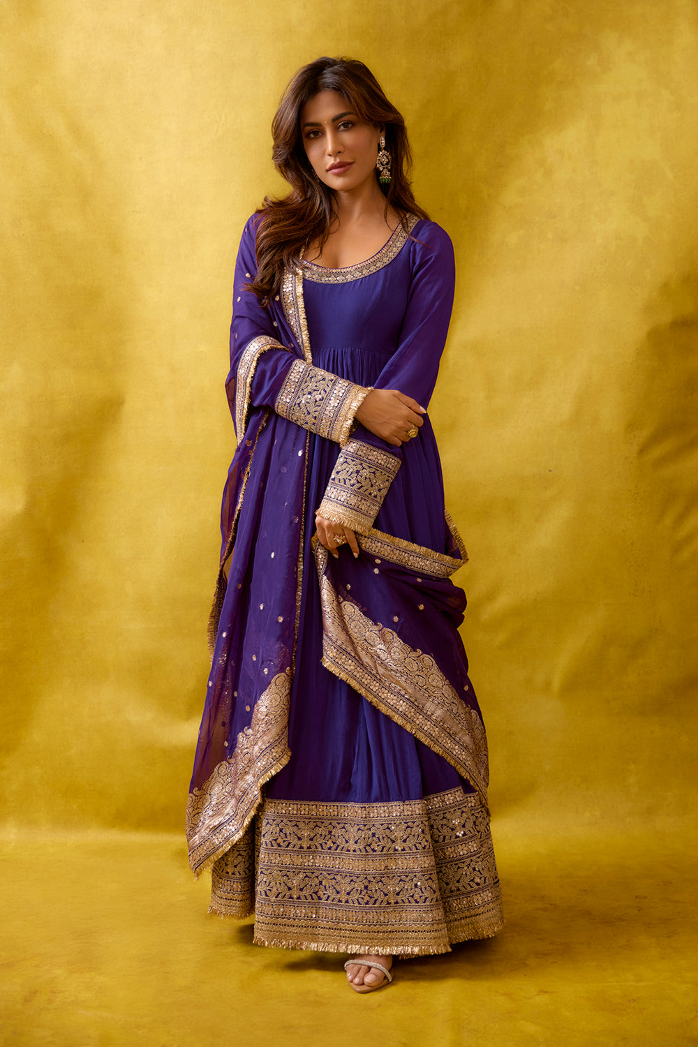 Chitrangada Anarkali Set