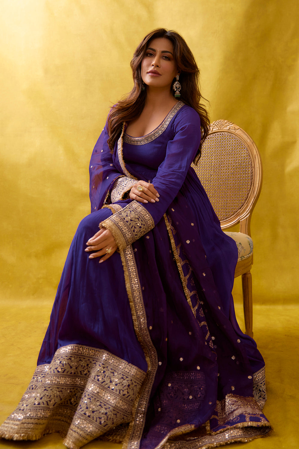 Chitrangada Anarkali Set