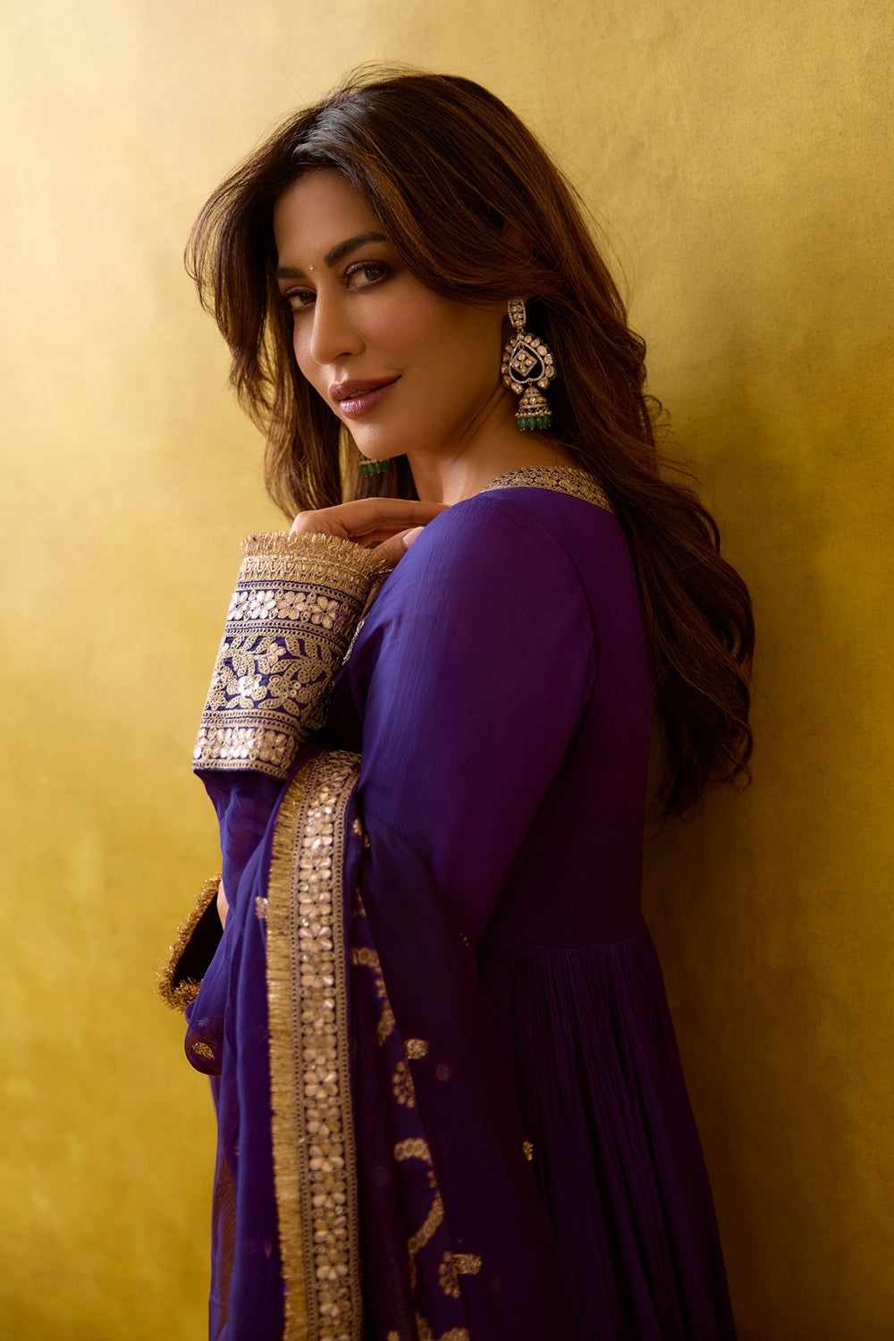 Chitrangada Anarkali Set