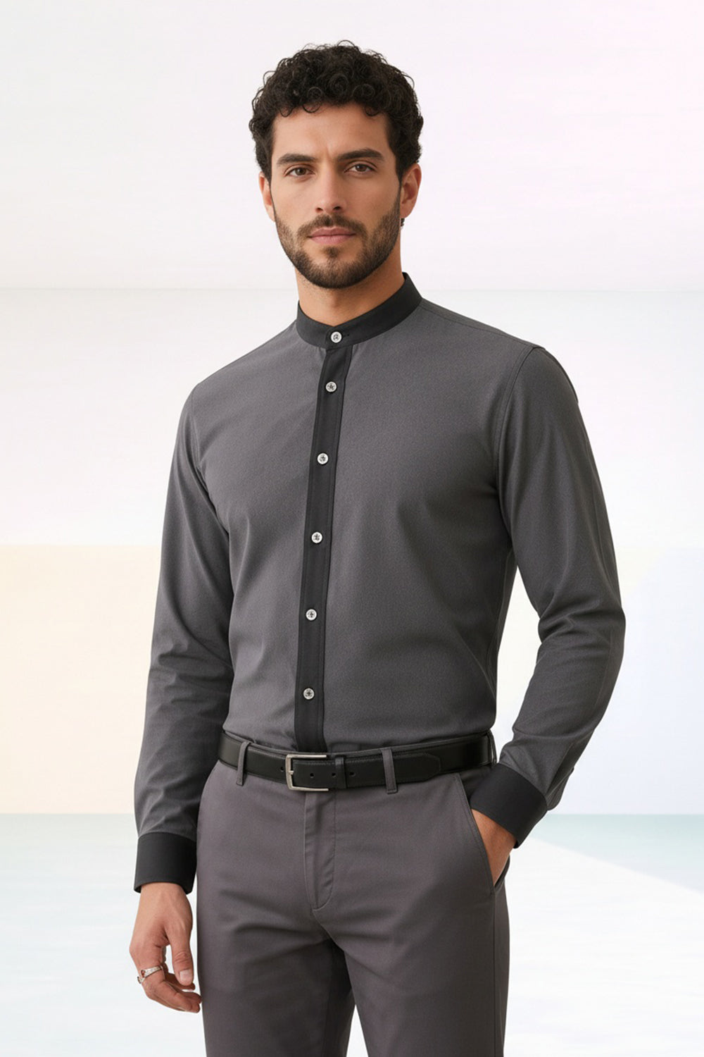 Colour Block Shirt - Callan