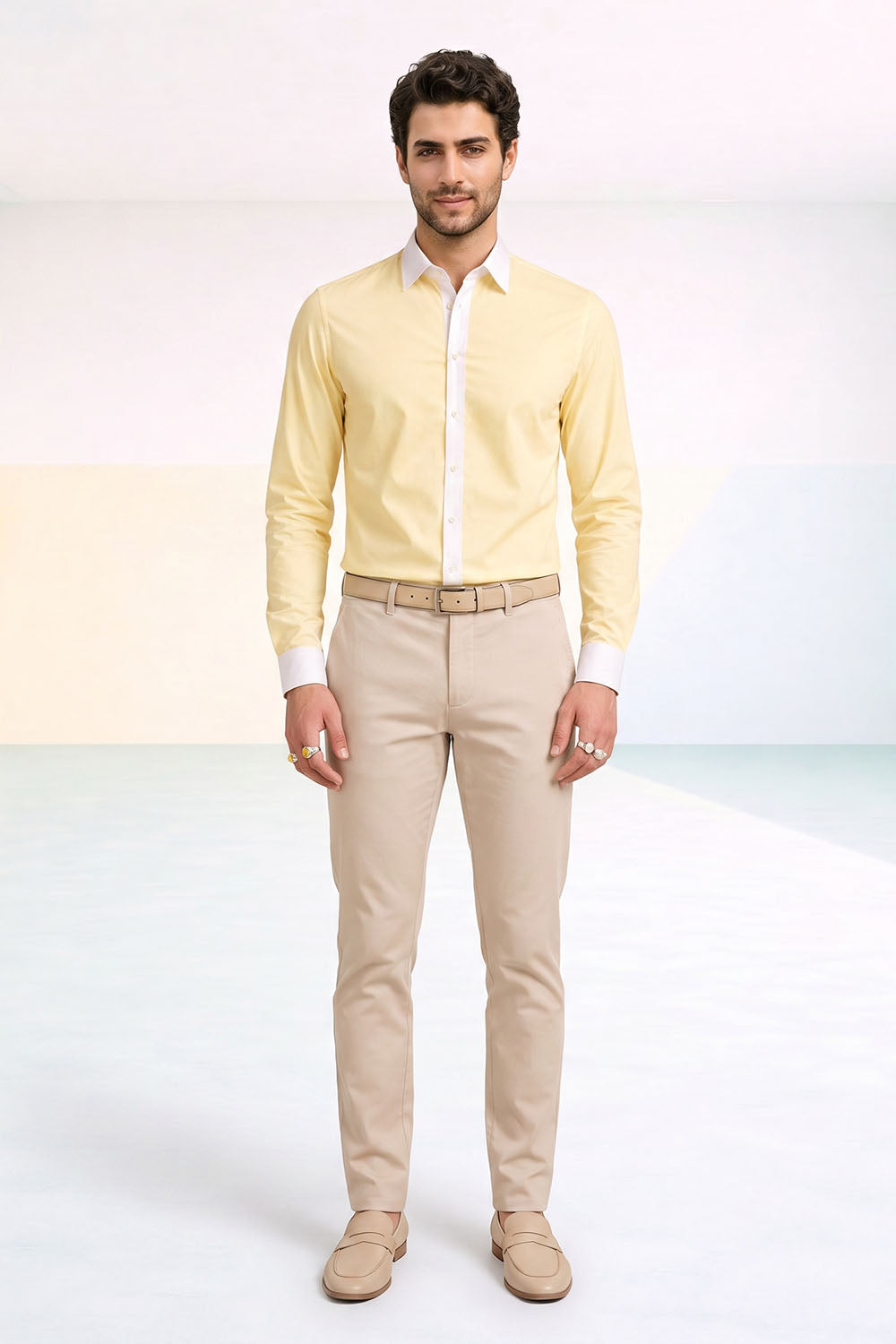 Colour Block Shirt - Lucan