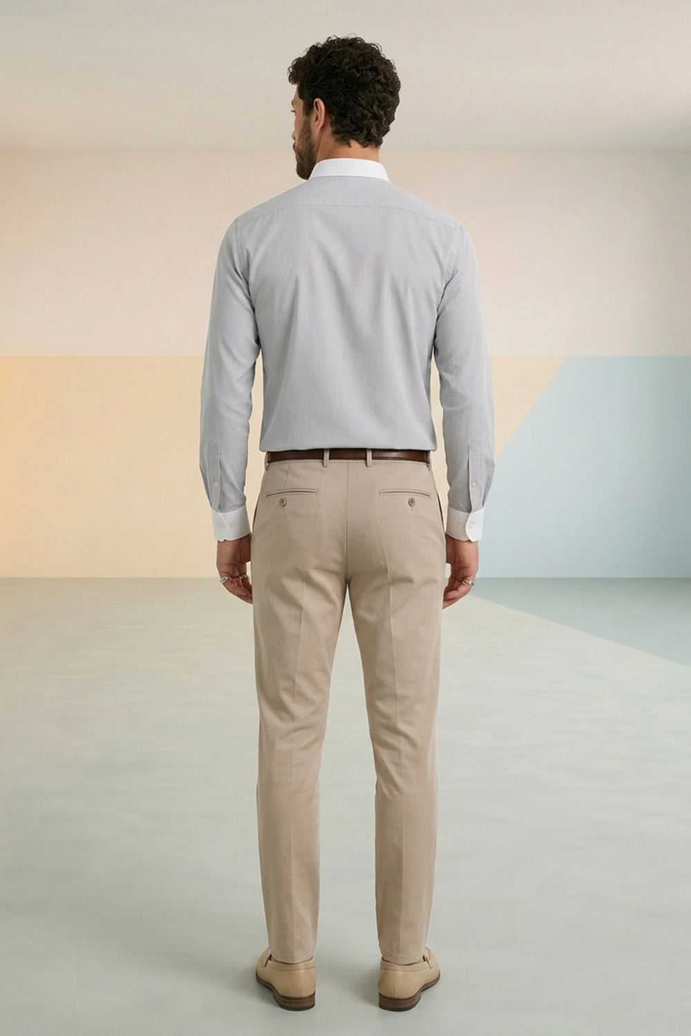 Colour Block Shirt - Tavian