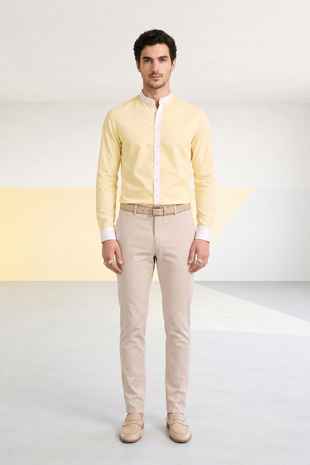 Colour Block Shirt - Torsten