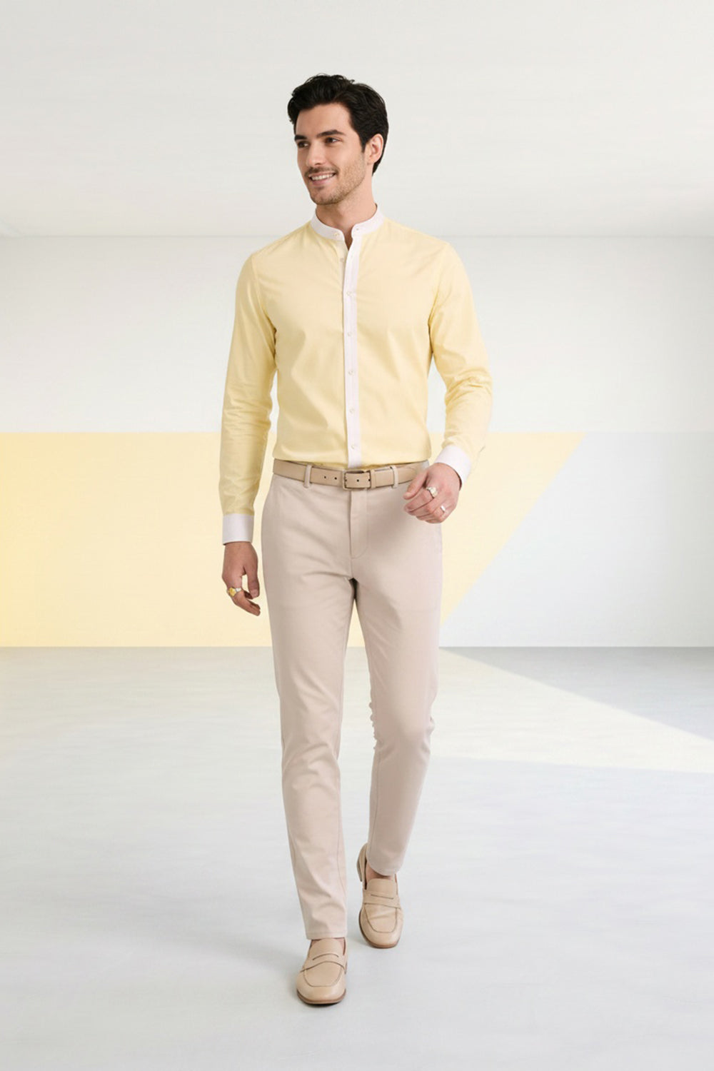 Colour Block Shirt - Torsten
