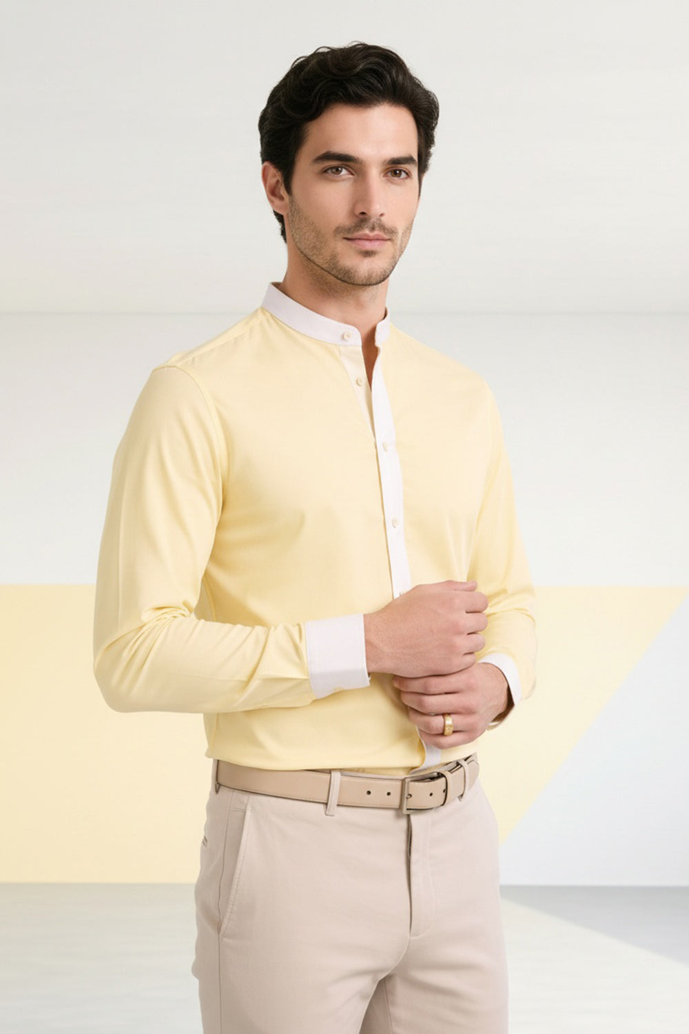 Colour Block Shirt - Torsten