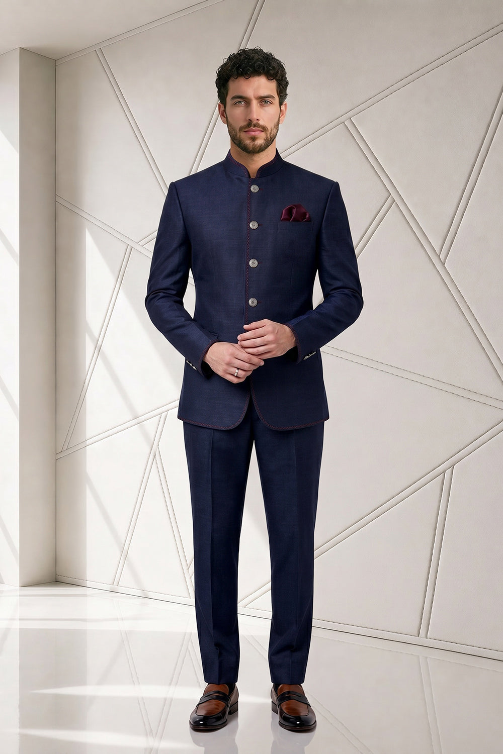 Contour Bandhgala - Albin