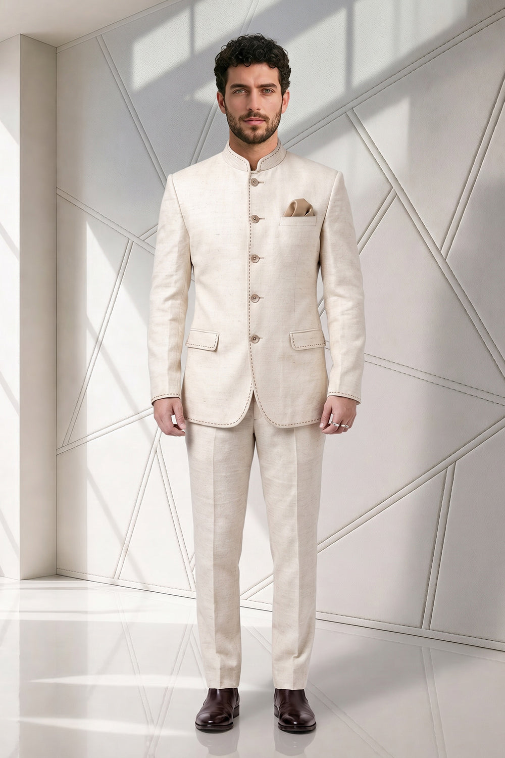 Contour Bandhgala - Kavi