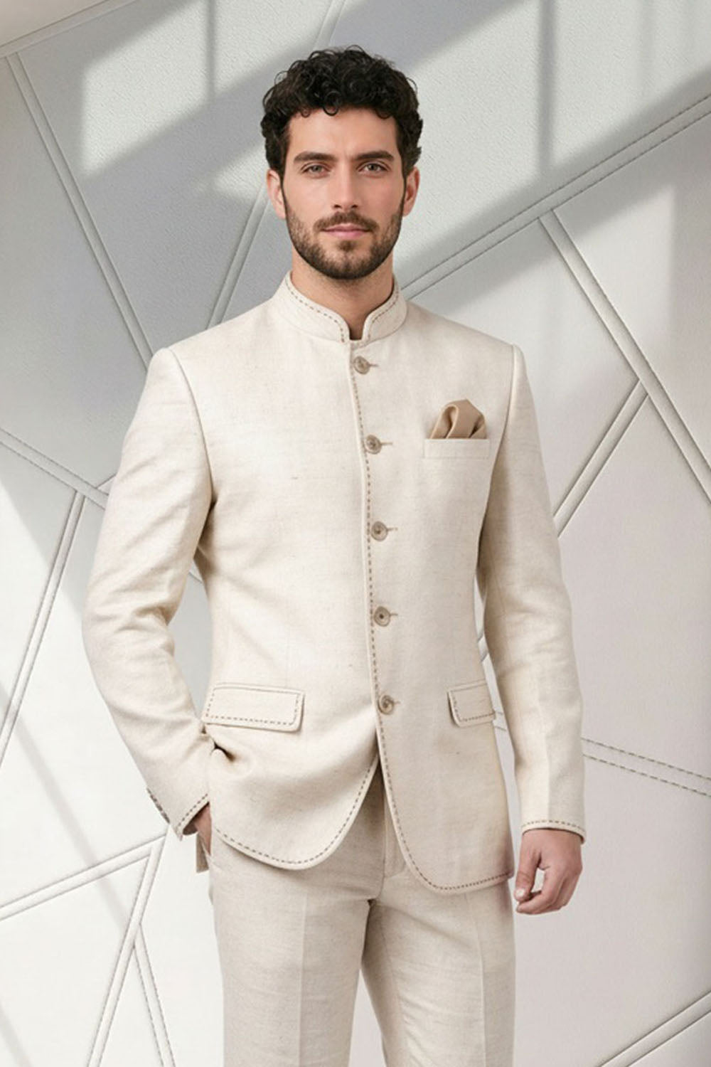 Contour Bandhgala - Kavi
