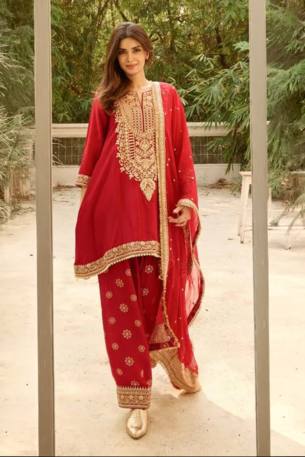 Daina Penty in Misha Farshi Set