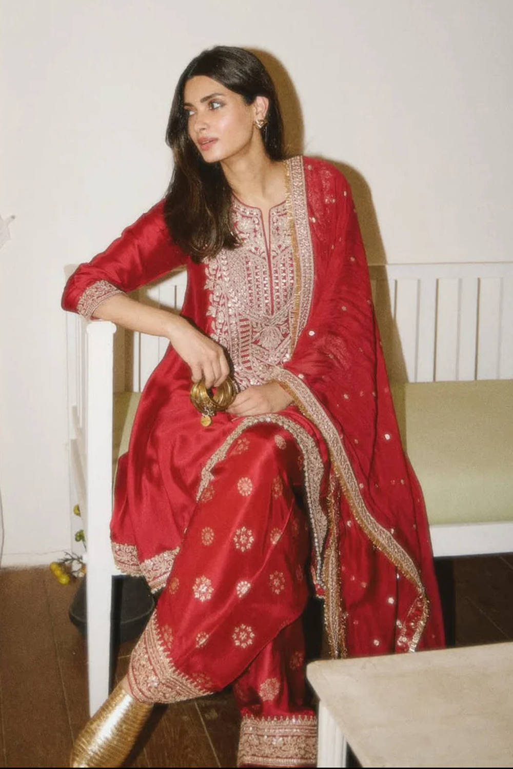 Daina Penty in Misha Farshi Set