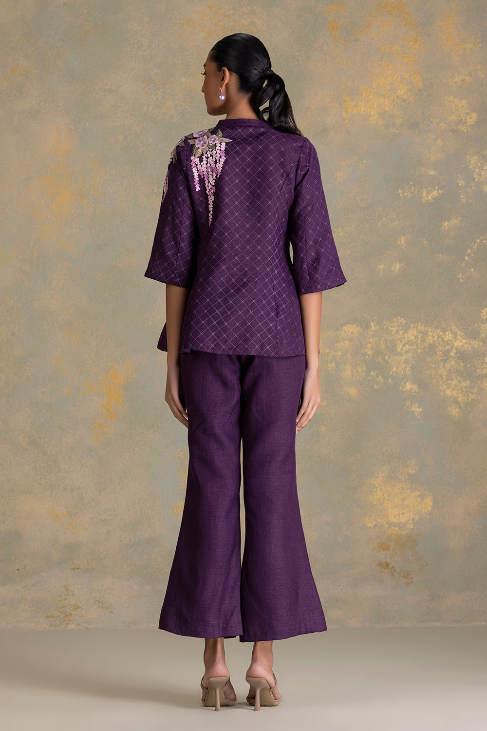Delfina Peplum Shirt Co-ord