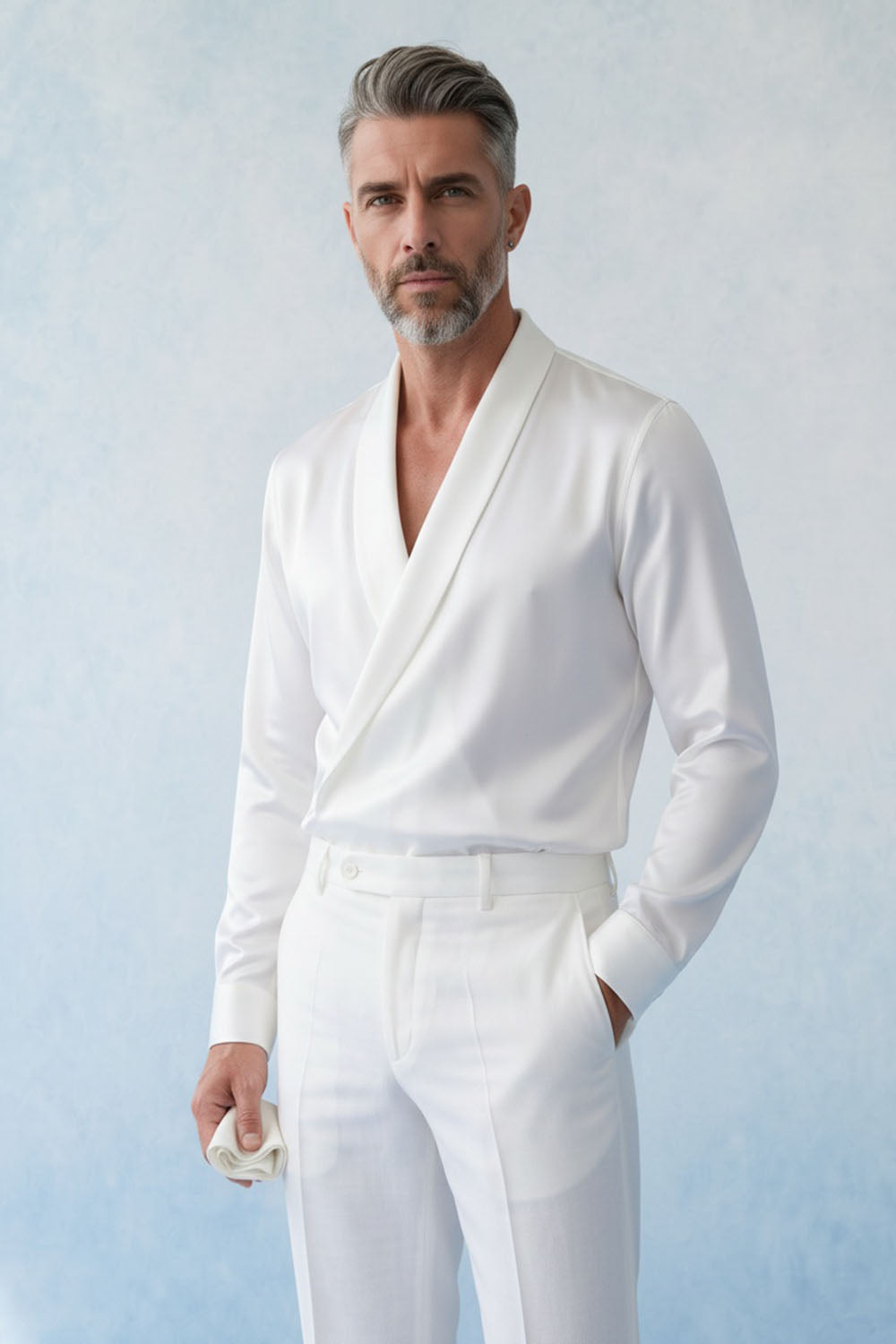 Draped Shirt - Auric