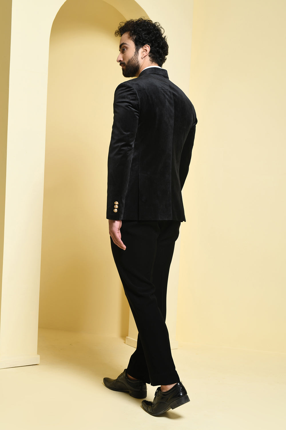 Embroidered Bandgala