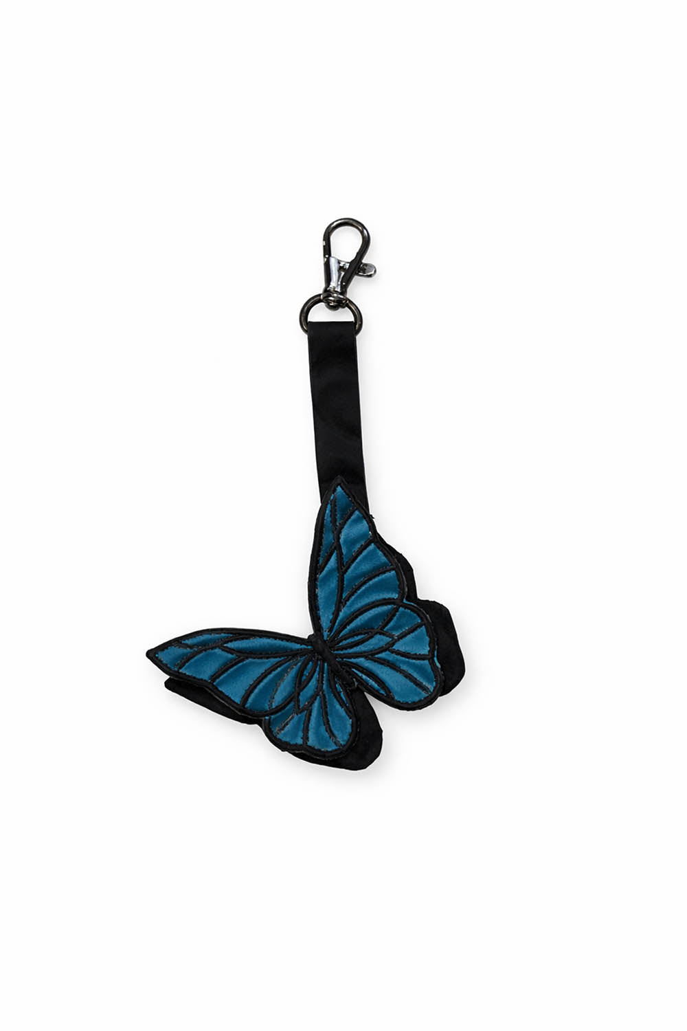 Embroidered Butterfly Charm