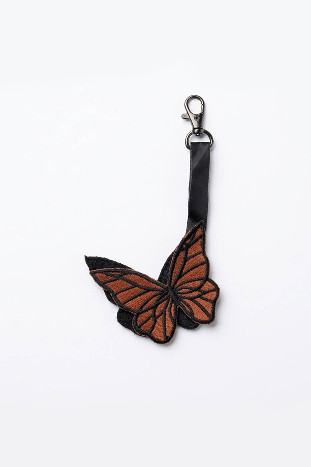 Embroidered Butterfly Charm