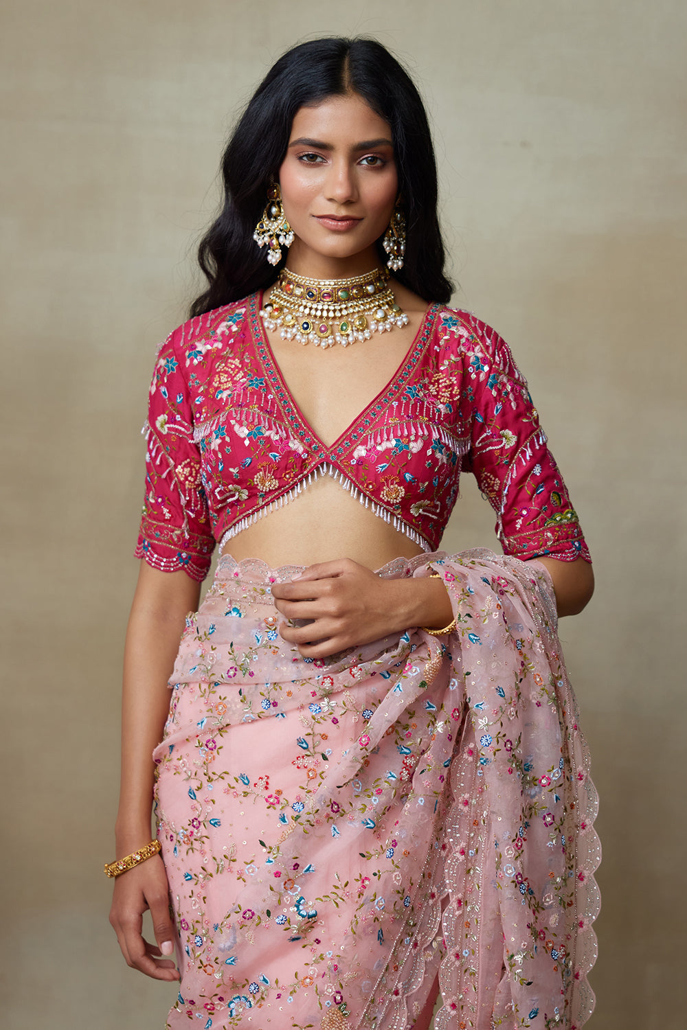 Falcon Saree Blouse